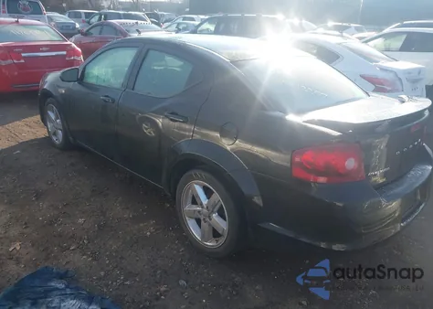 2013 Dodge Avenger Sxt из США, поврежденный, VIN 1C3CDZCG4DN586133